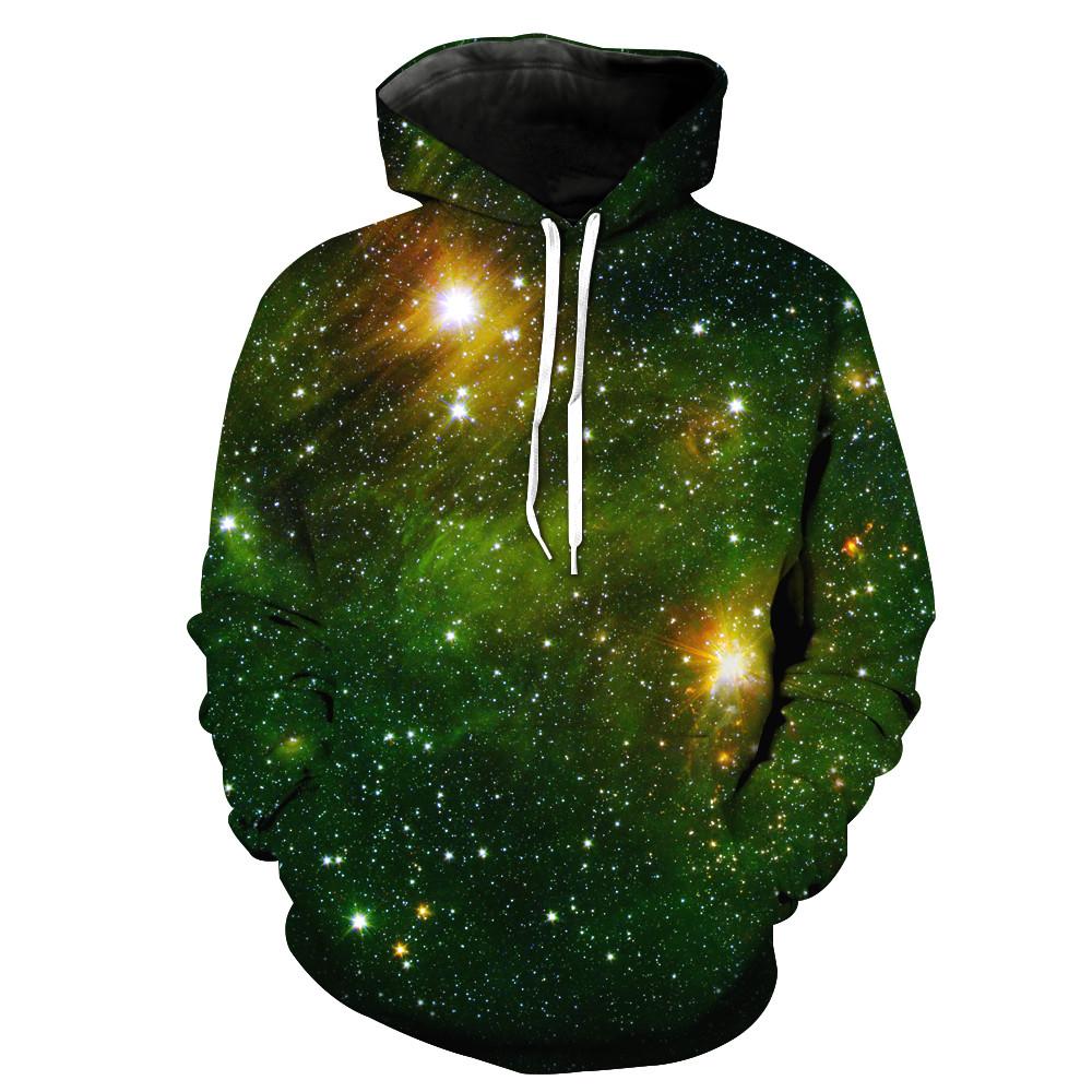 Green Galaxy Hoodie