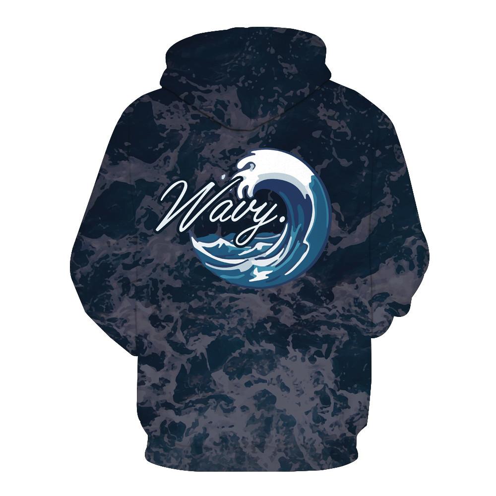 Wavy. Hoodie