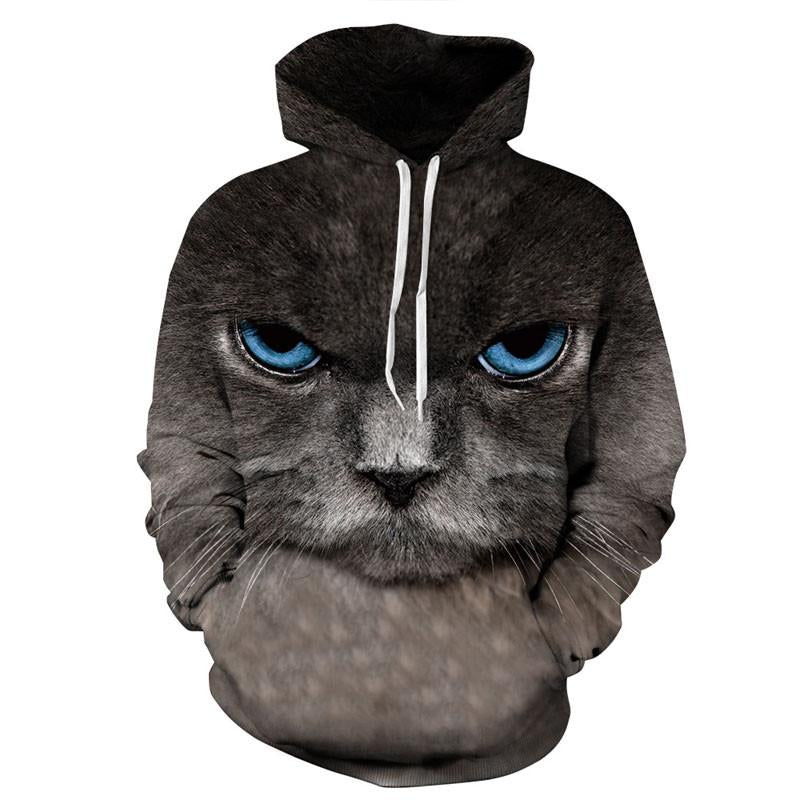 Mad Cat Big Face Hoodie