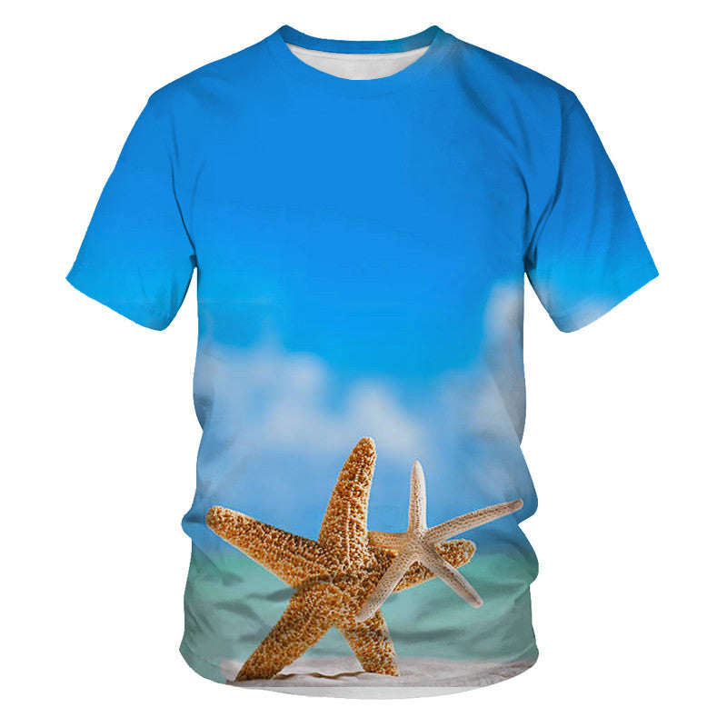 Star Fish 3D Tshirt