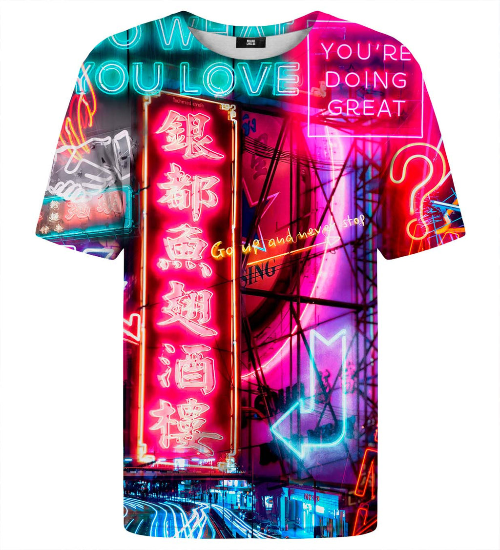 Tokyo Japan Neon colourful t-shirt