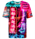 Tokyo Japan Neon colourful t-shirt