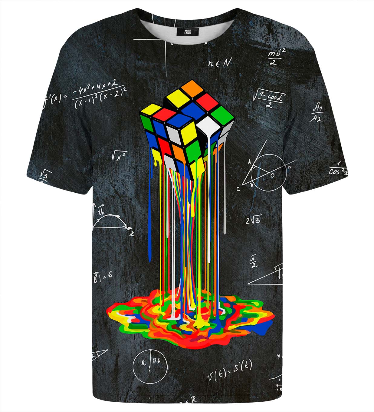 Melting Rubik Cube t-shirt
