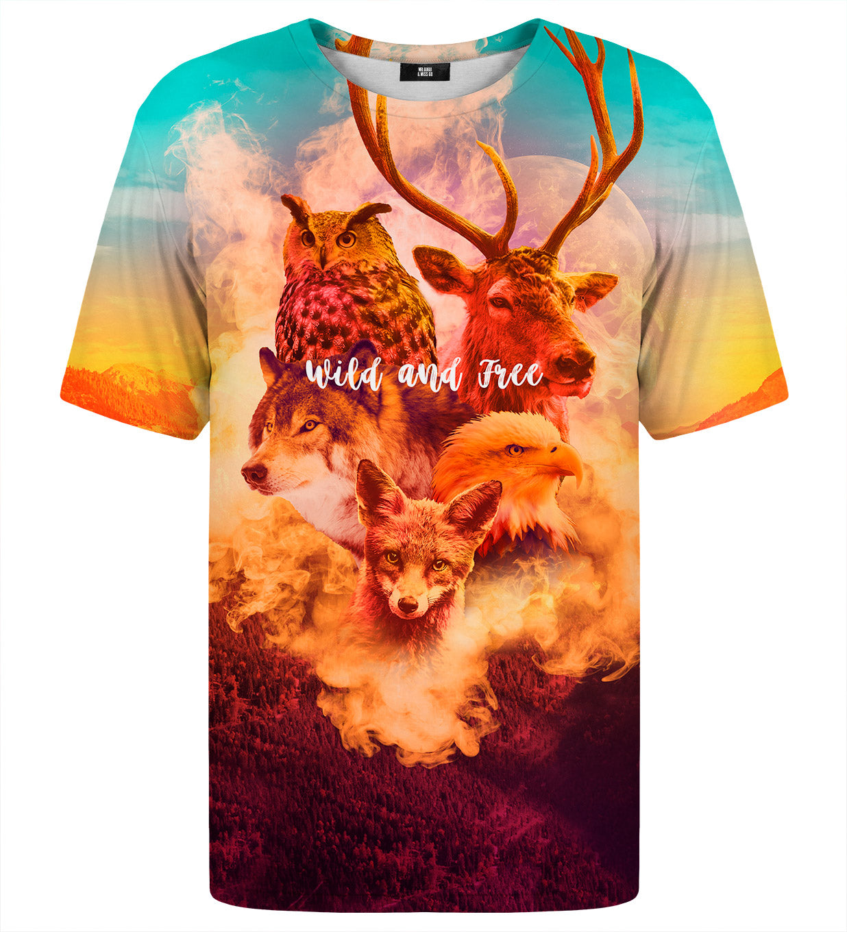 Wild and Free Animals t-shirt