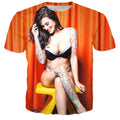 Happy In Orange Shirt T-Shirt