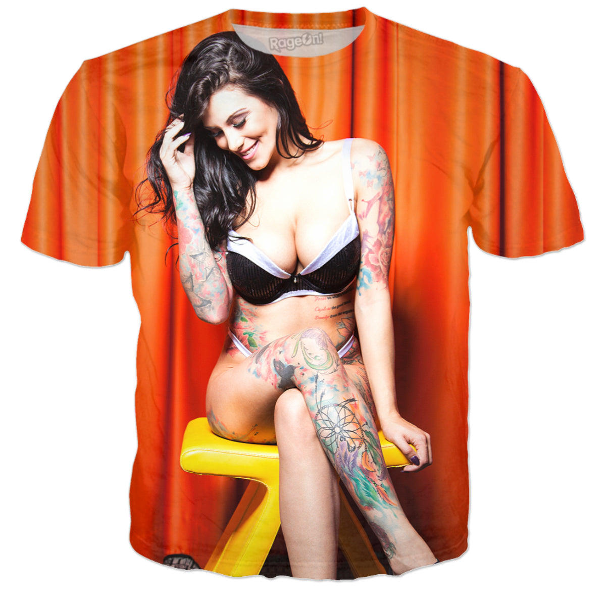 Happy In Orange Shirt T-Shirt