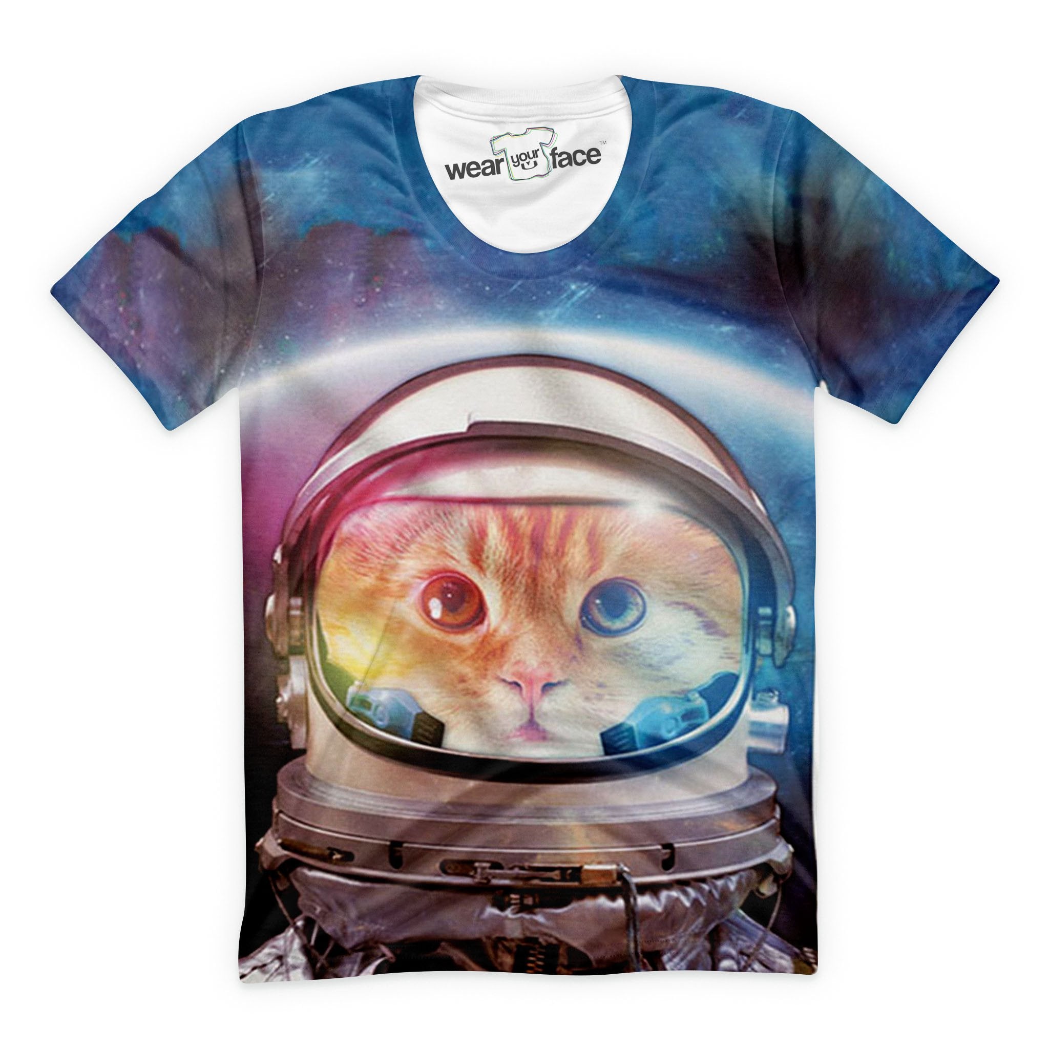 Cat Damon Astronaut T-Shirt