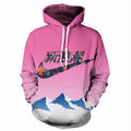 Mountain Top Vaporwave Hoodie