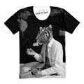 Smoking Tiger T-Shirt