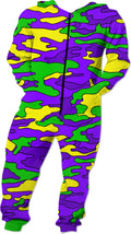 Mardi Gras Colored Camo