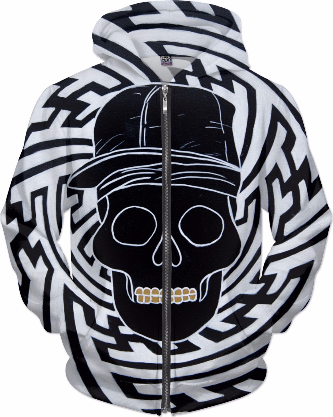 AGA Black To The Bone Hoodie