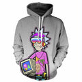 Vaporwave Rick Hoodie