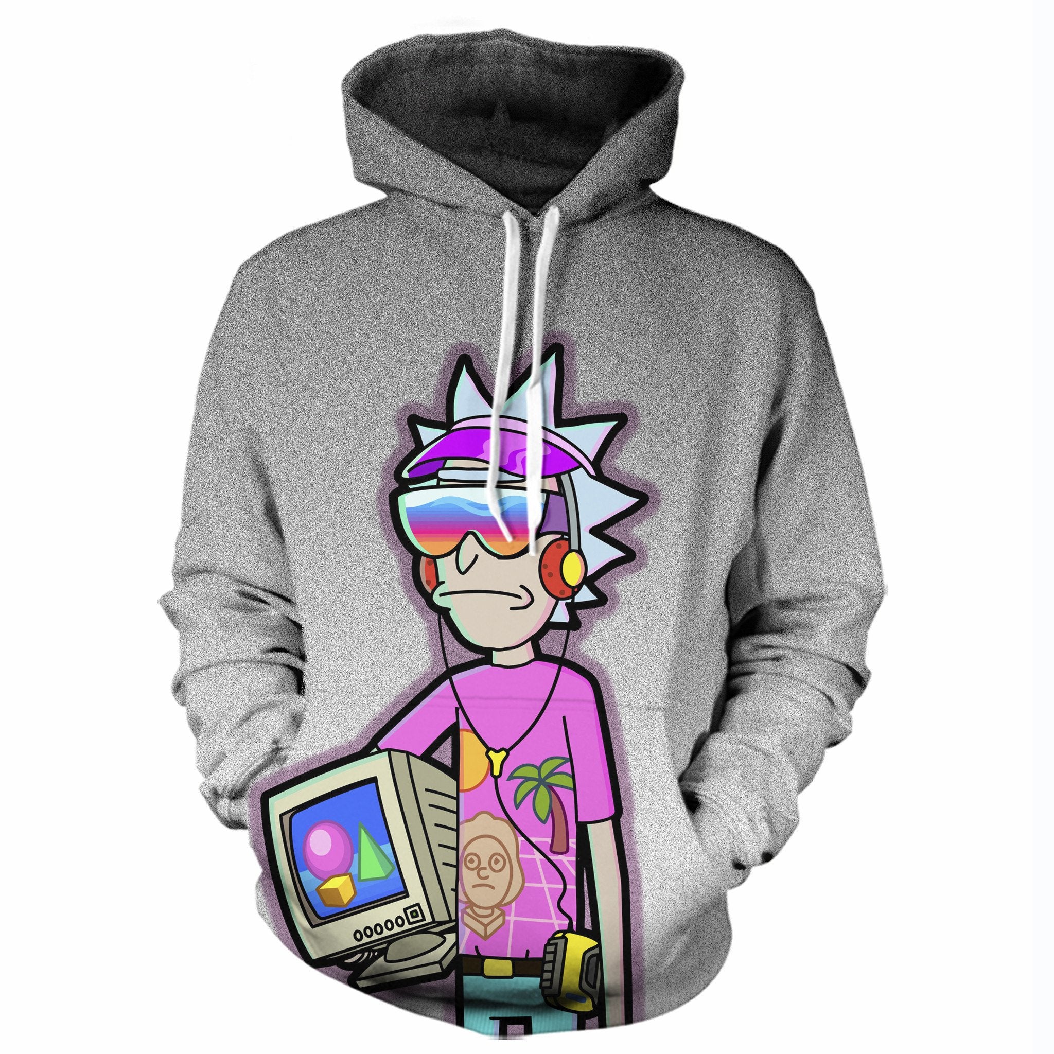 Vaporwave Rick Hoodie