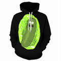 Pickle Rick Vortex Hoodie