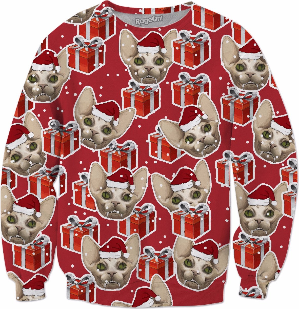 Hairless Christmas Crewneck Sweatshirt