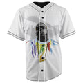 The Notorious B.I.G. White Button Up Baseball Jersey