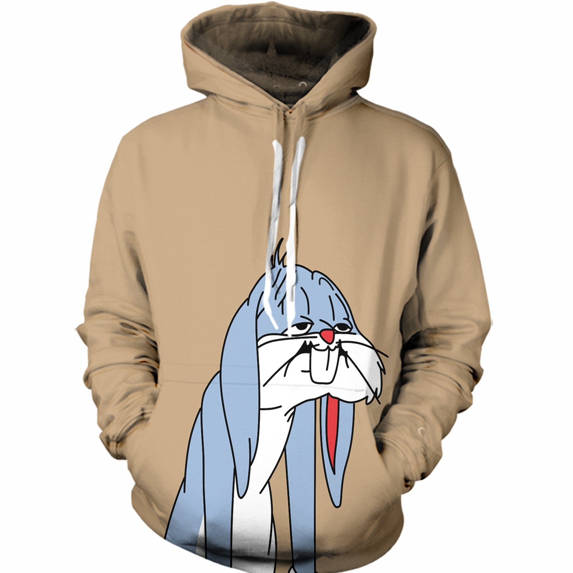 Bummed Out Bunny Hoodie