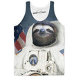 The Sloth Astronaut Mission Tank