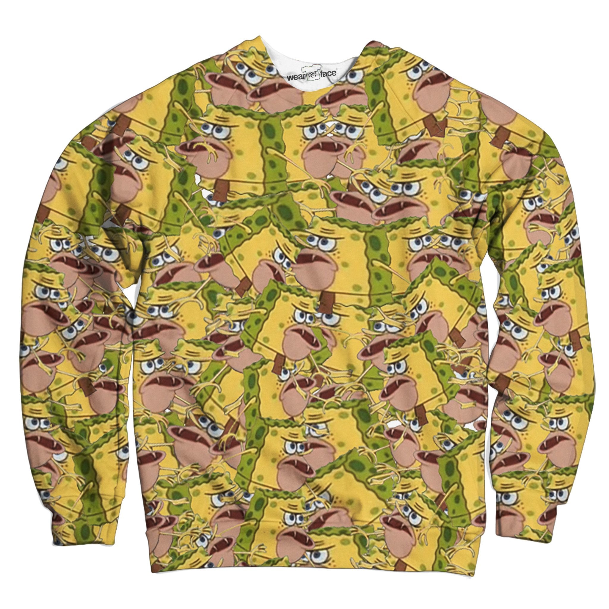 Cave Man Spongebob Sweatshirt