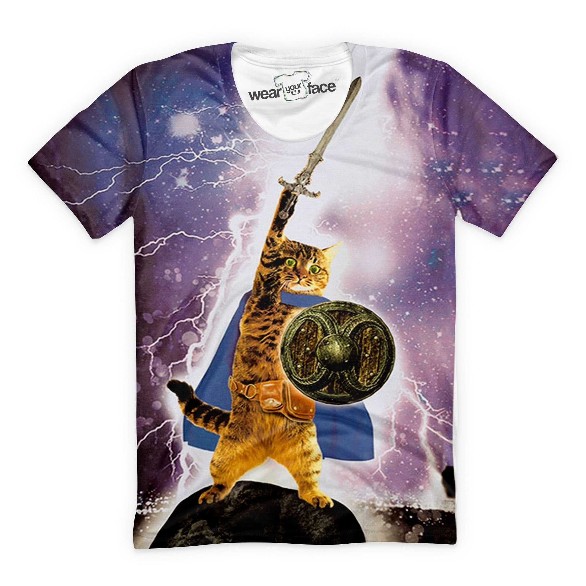 Gladiator Cat T-Shirt