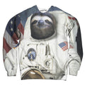 The Sloth Astronaut Mission Sweatshirt