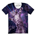 Laser Space Kitten T-Shirt