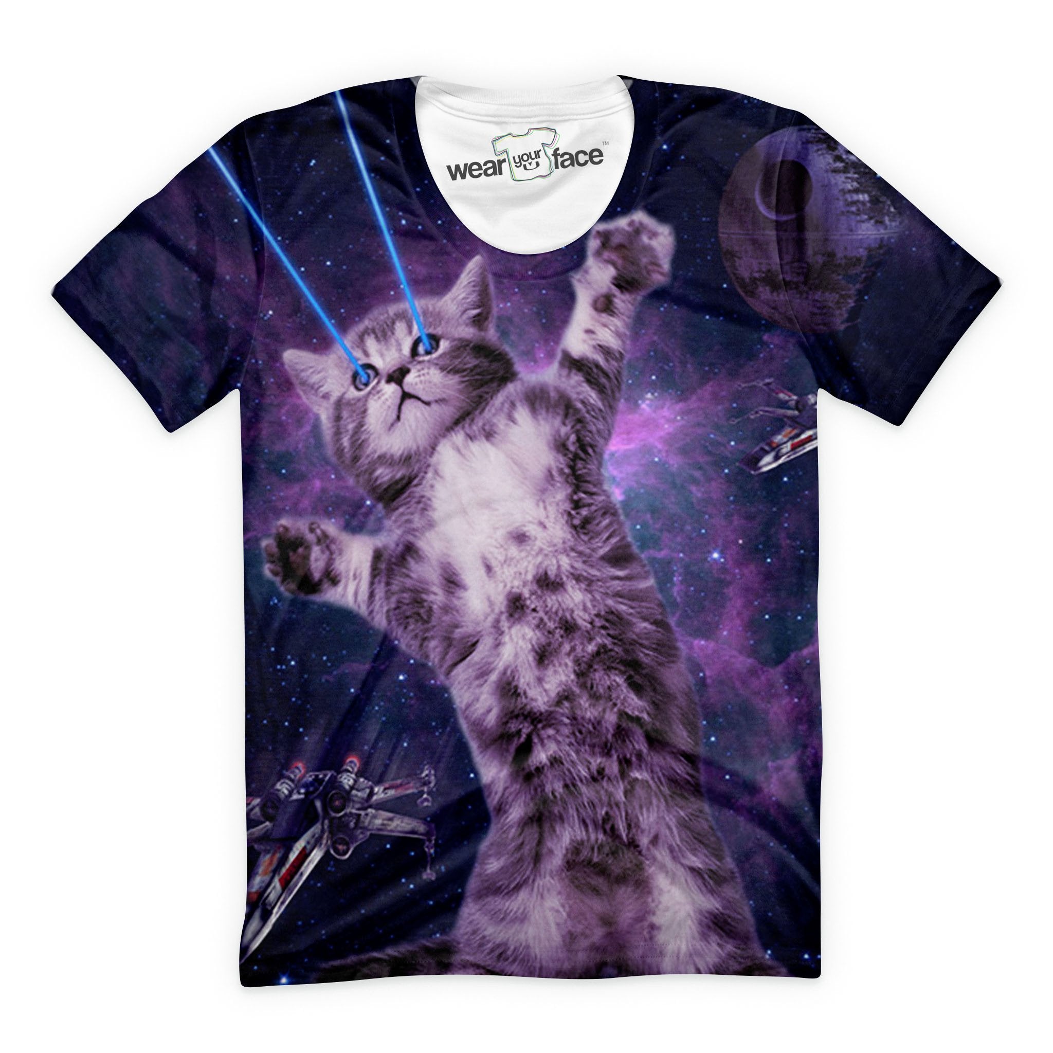 Laser Space Kitten T-Shirt