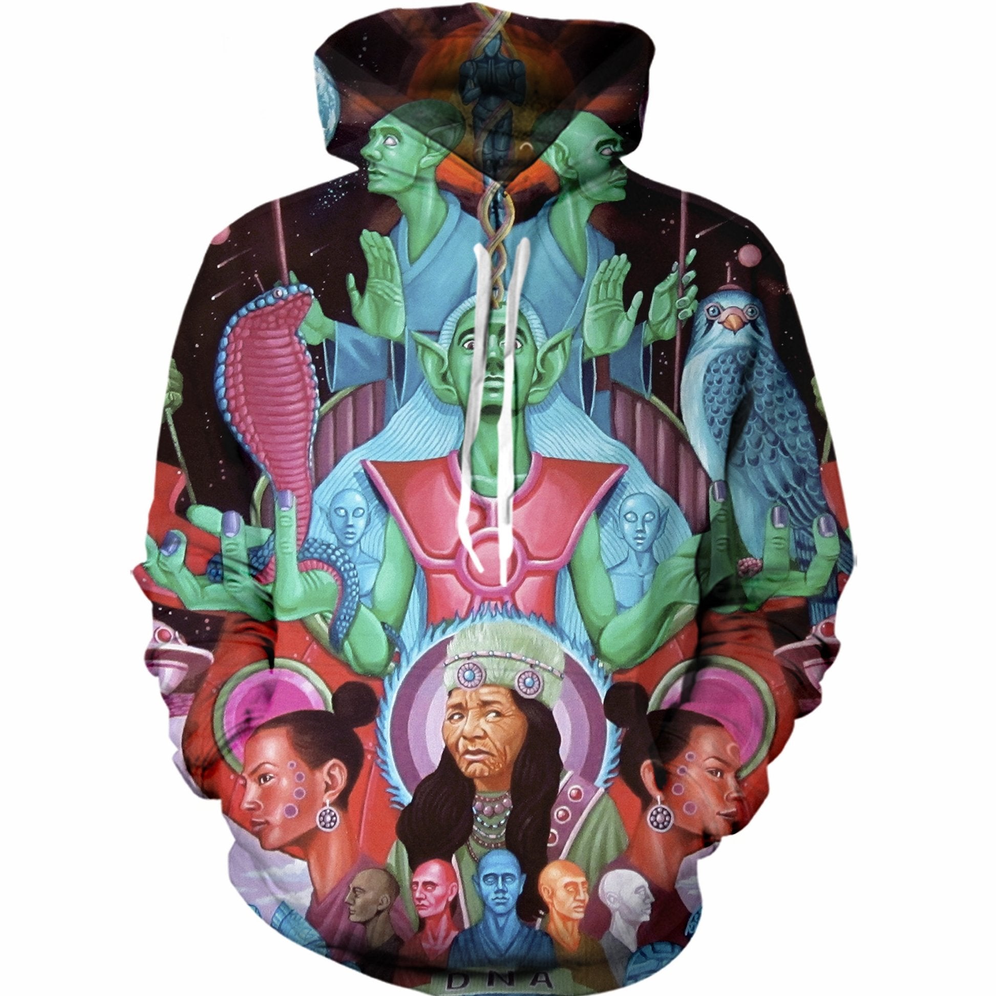 Native Space People Hoodie
