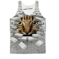 Breaking Through Bricks Cat Tank