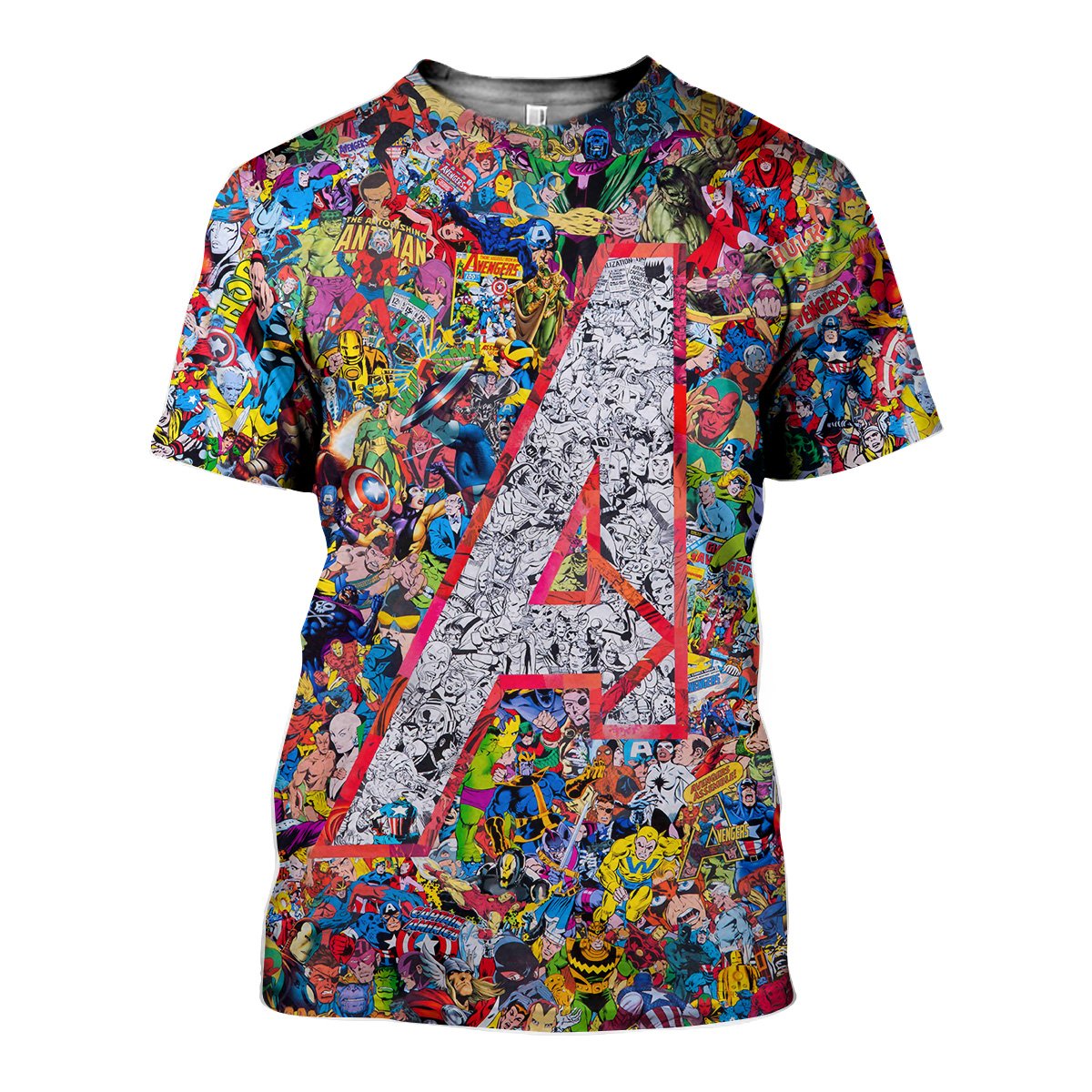 cartoon characters collage