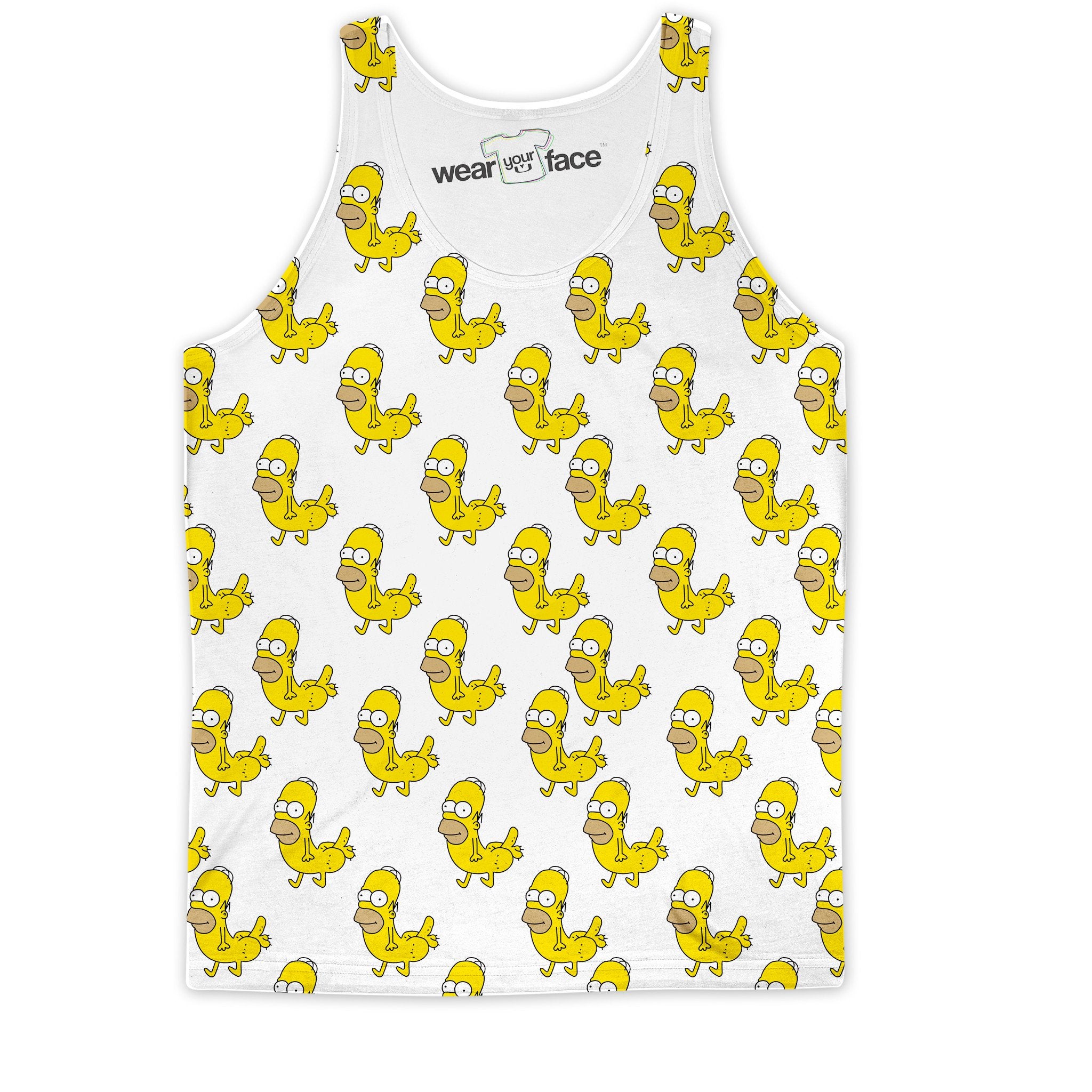 Dickbutt Homer Tank