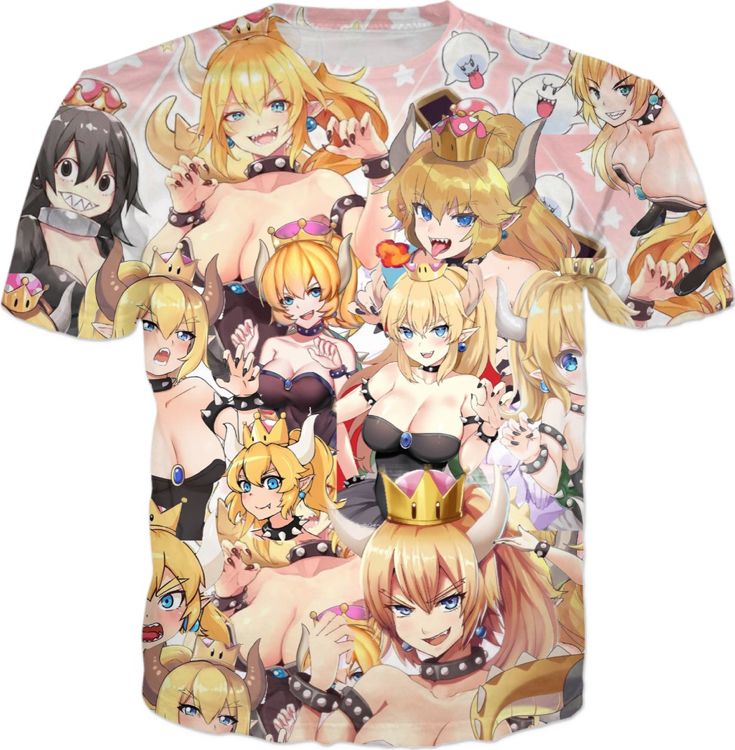 Bowsette Ahegao Manga Girl