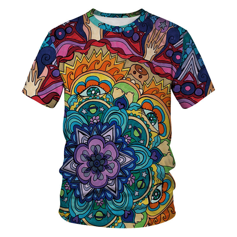 mandala asian floral patterns