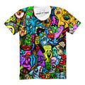 Trippy Faces Collage T-Shirt