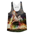 The Fire Breathing Unicorn Girls Tank