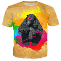 Tatted Monkey Drummer T-Shirt