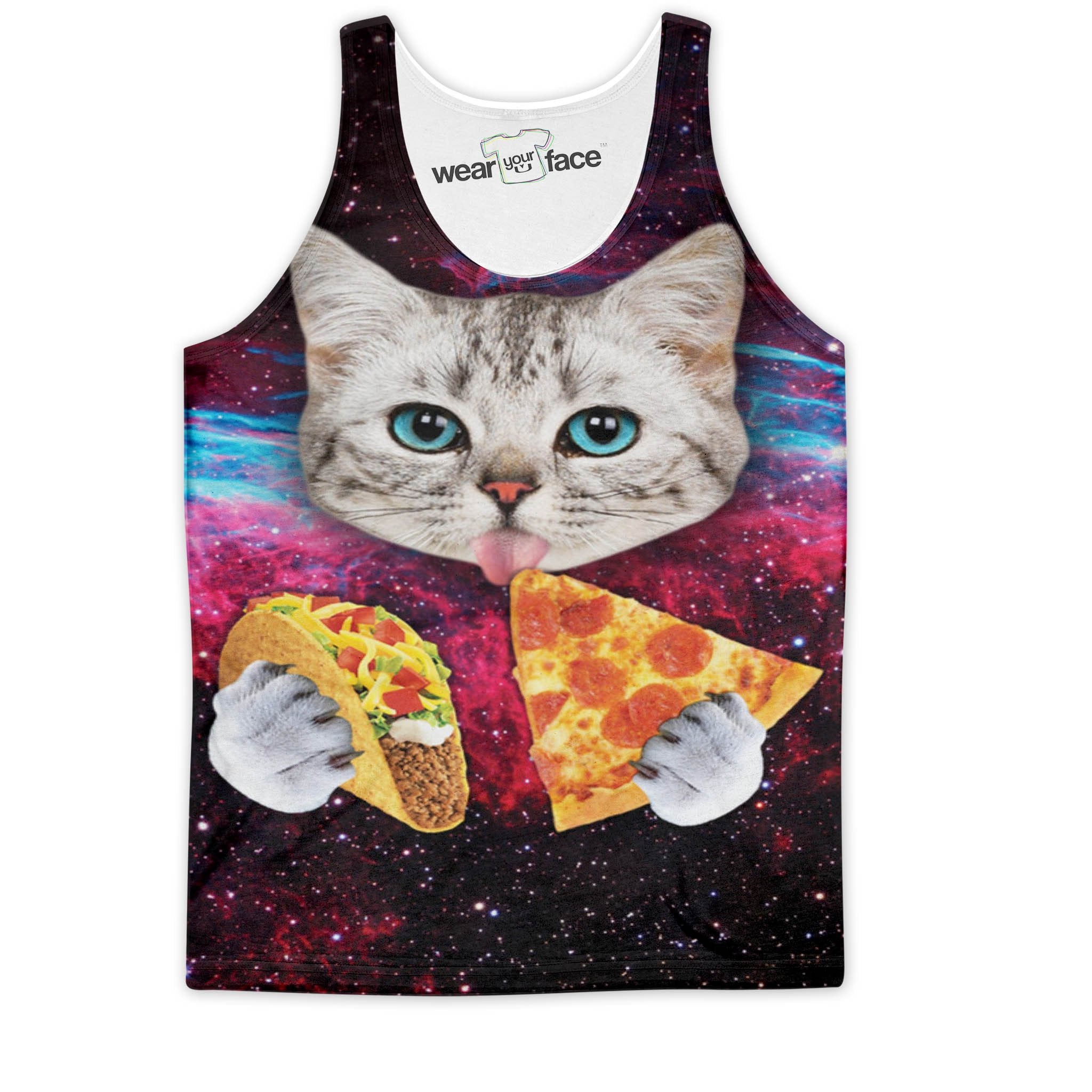 Taco Pizza Combo Cat Tank