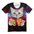 Taco Pizza Combo Cat T-Shirt