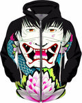 Black Irezumi Hoodie