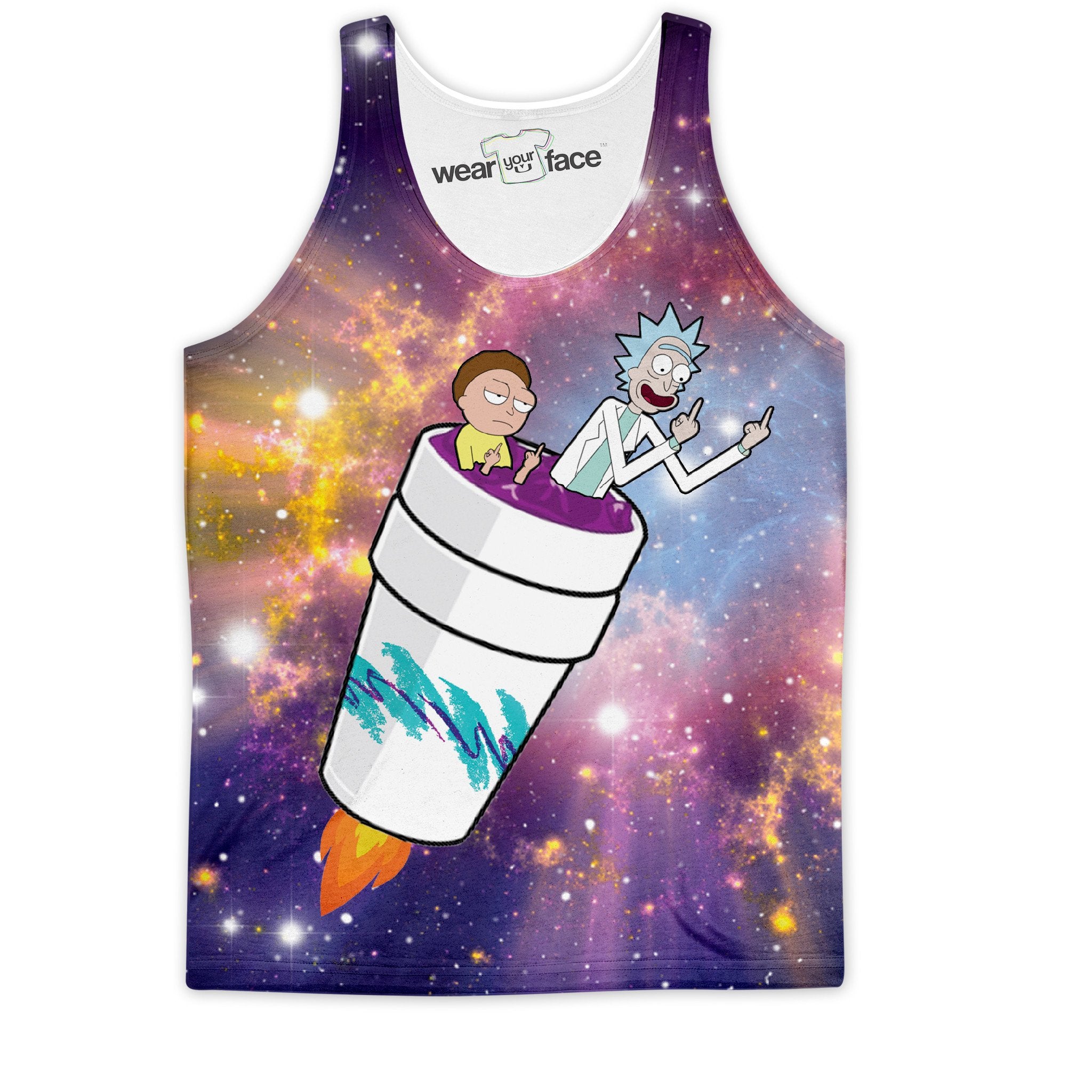 Rick and Morty Take Off Tank