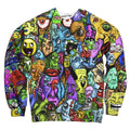Trippy Faces Sweatshirt