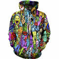 Trippy Faces Hoodie