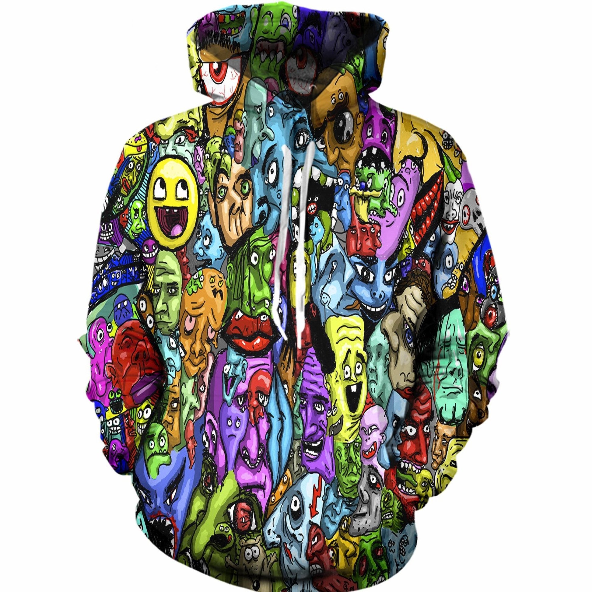 Trippy Faces Hoodie