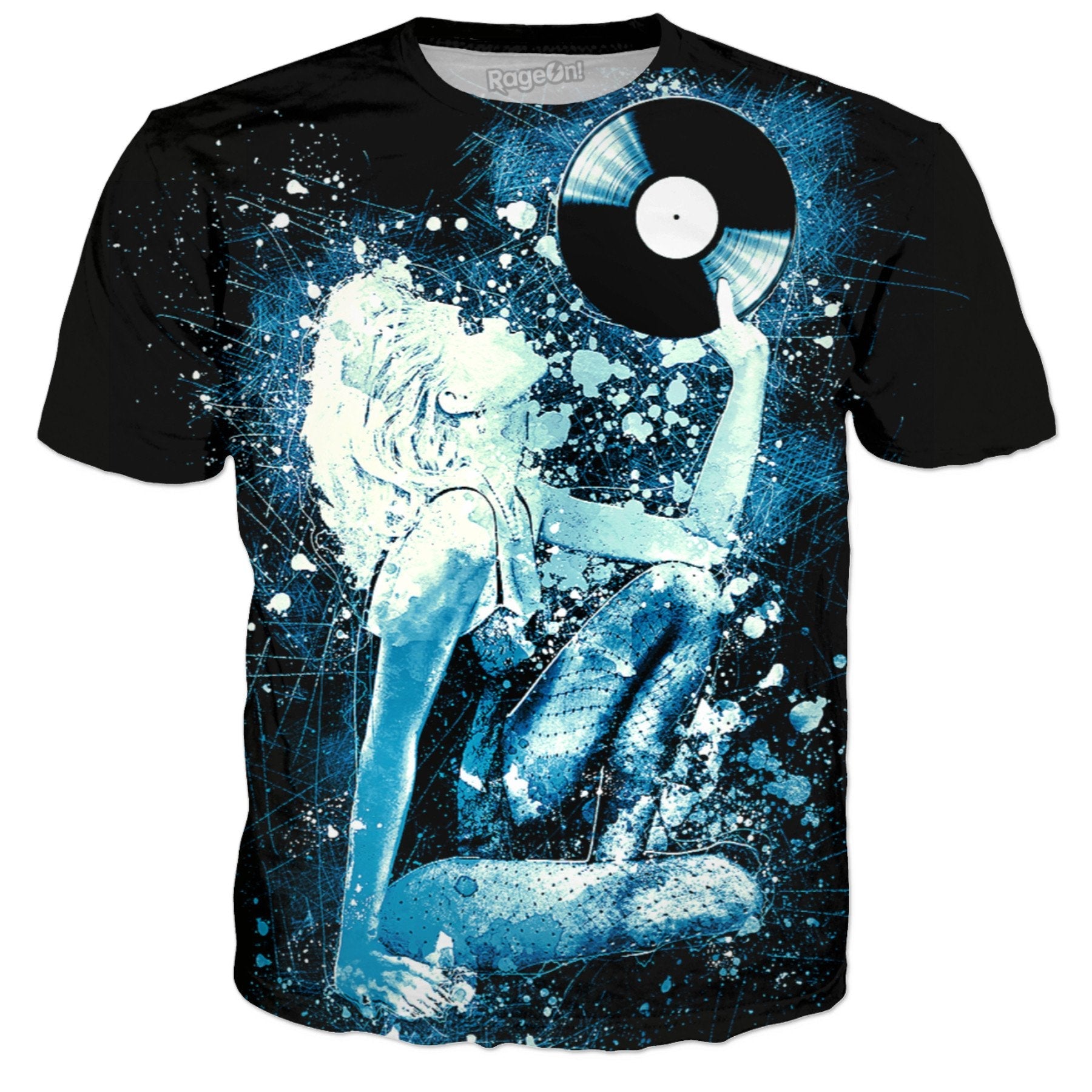 Respect The Old School - Blue Vibe T-Shirt
