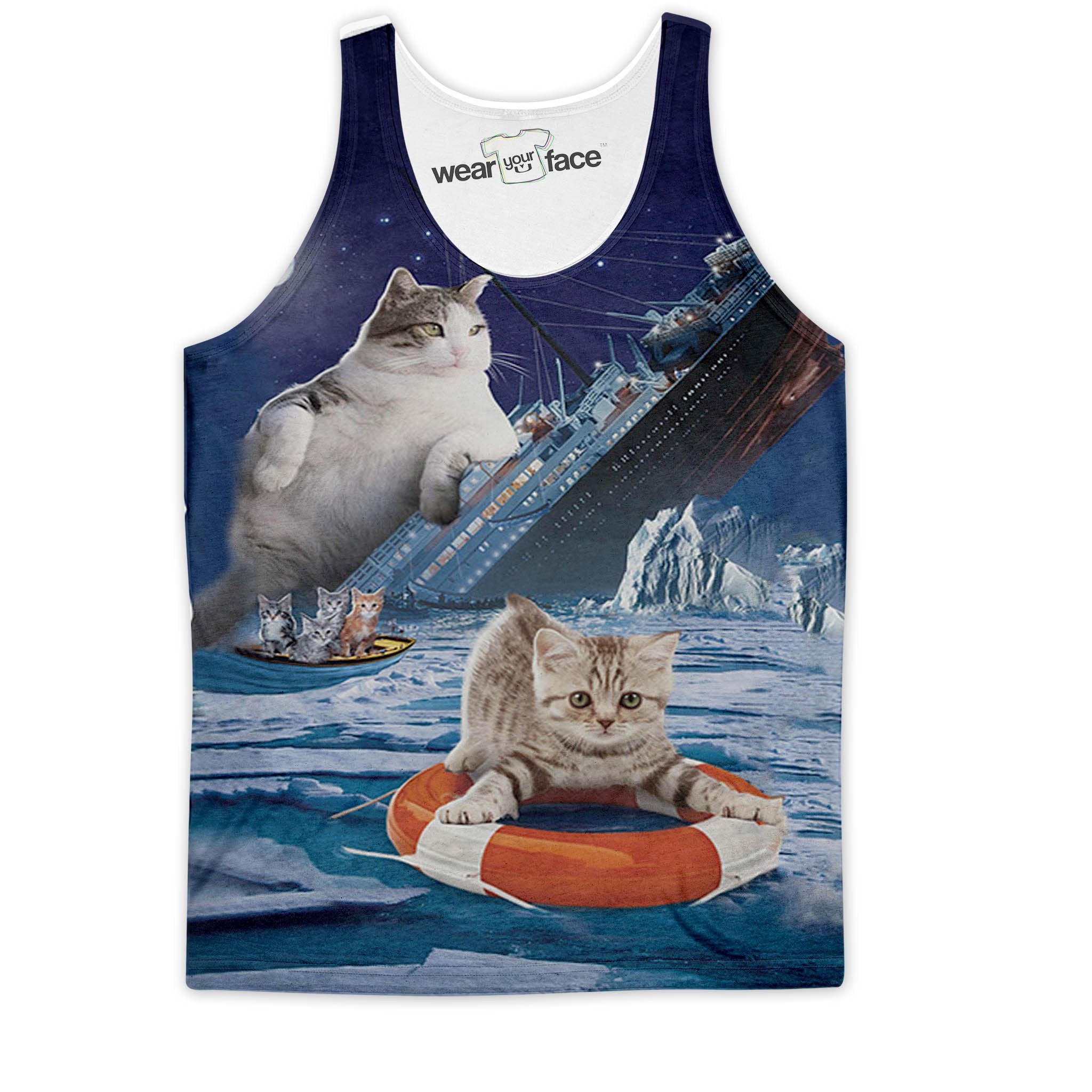 Sinking Ship Cats Tank