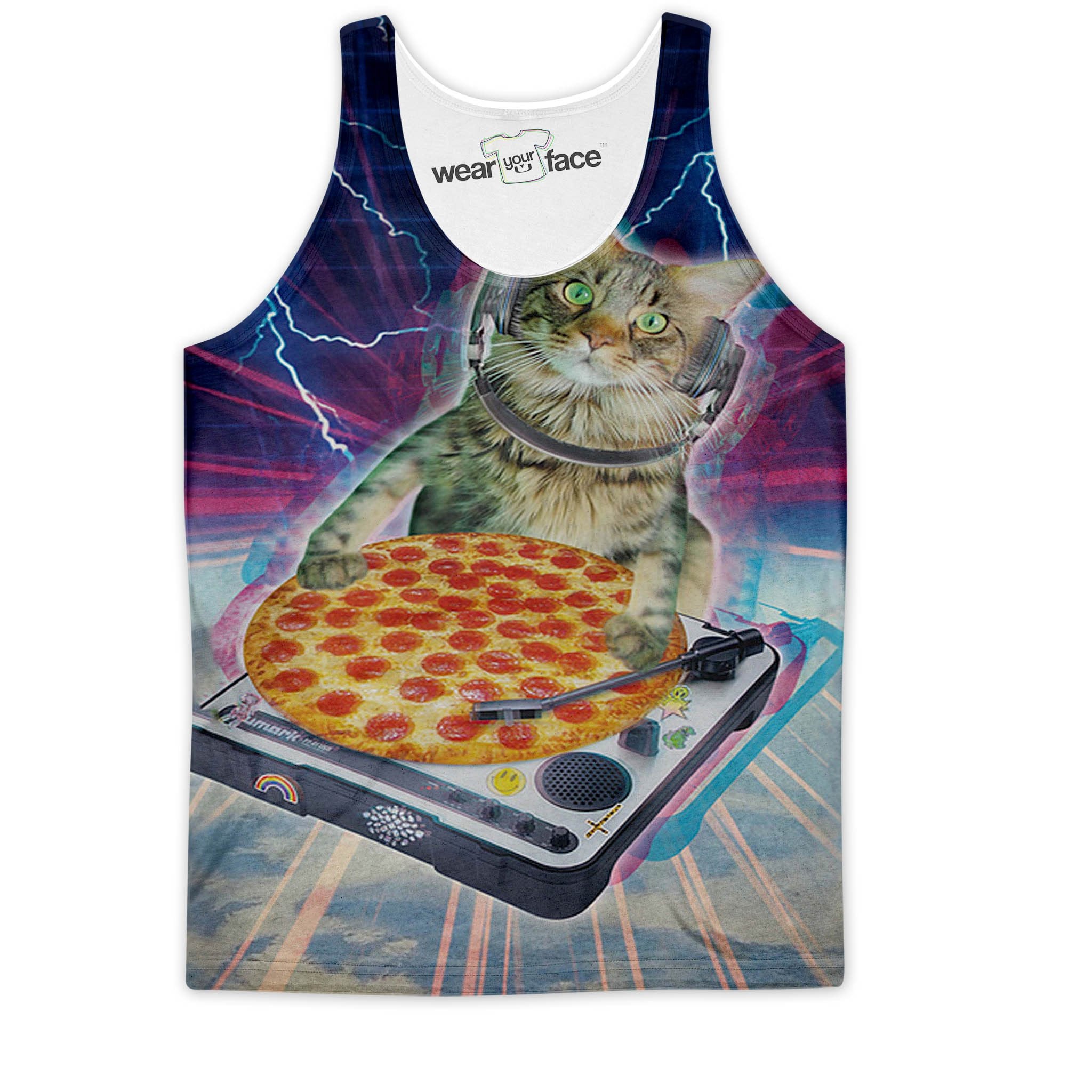 DJ Purrfect Pizza Tank
