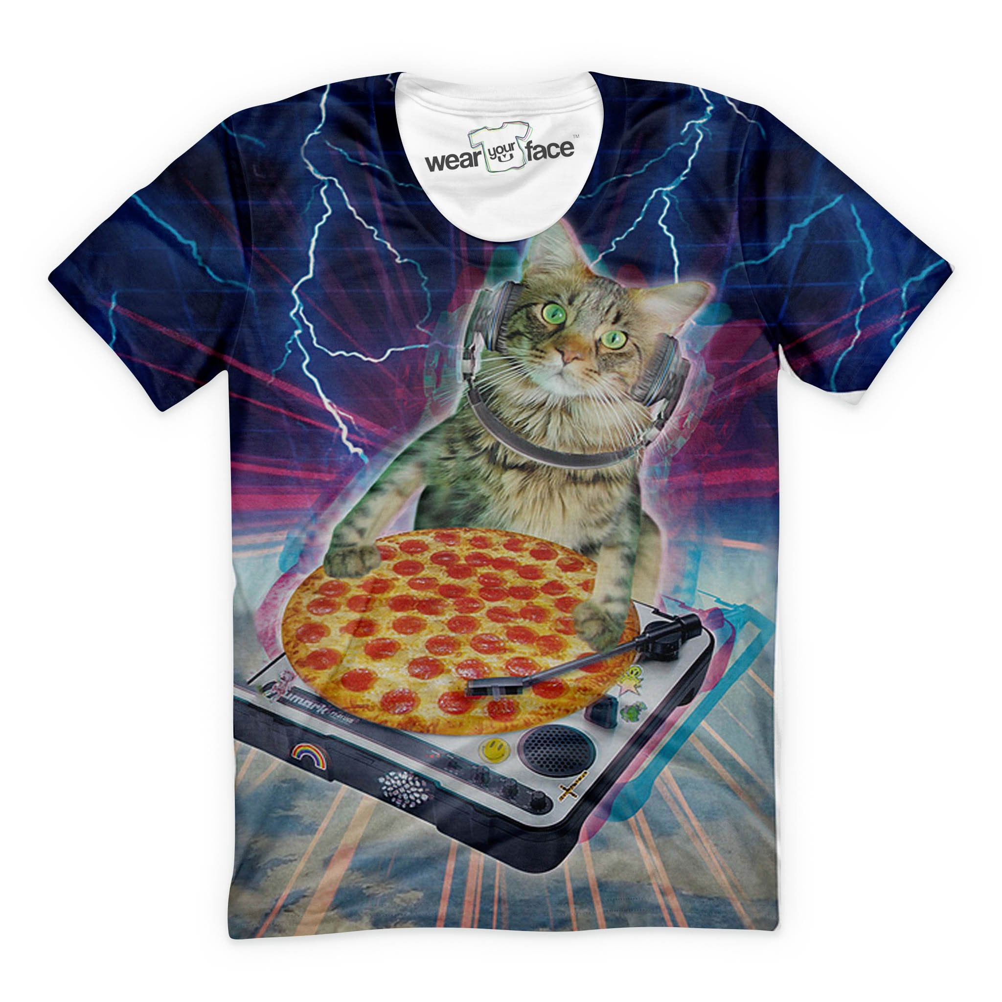 DJ Purrfect Pizza T-Shirt
