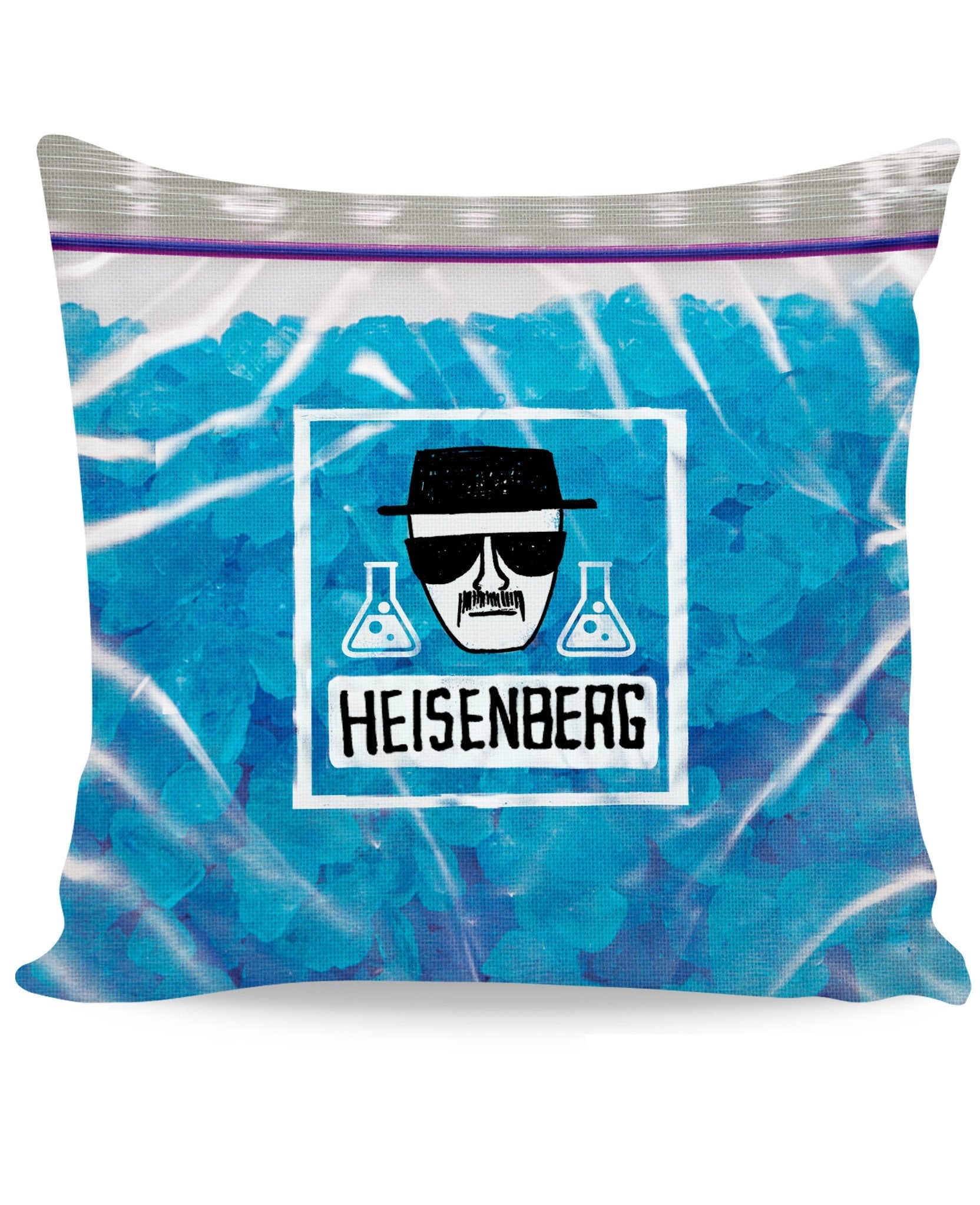 Heisenberg's Blue Meth Couch Pillow