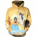 Teddy Watches Tina Ride Unicorn Hoodie