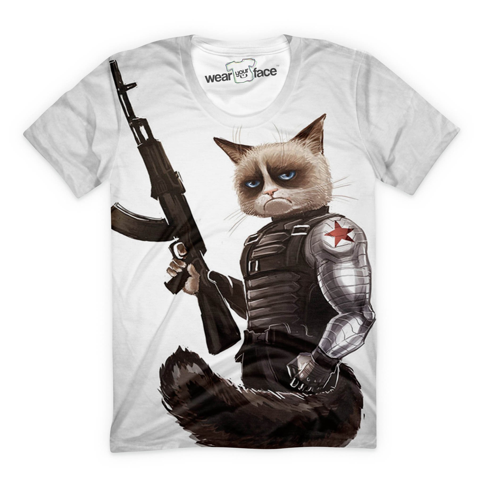 Grumpy Cat Soldier T-Shirt